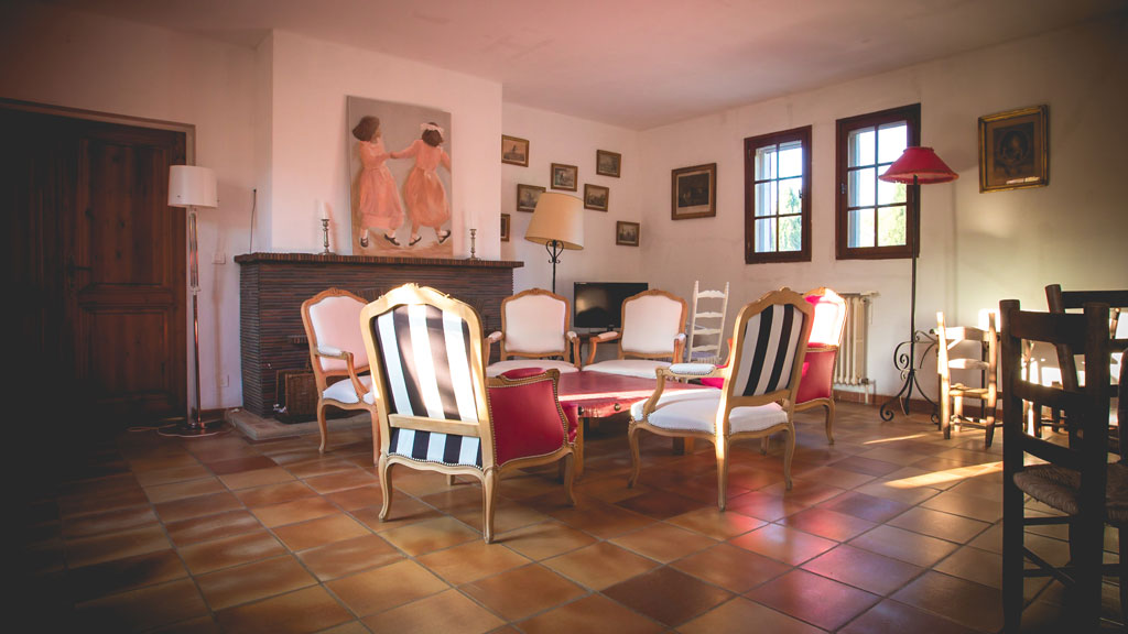 Salon of the Domaine d'Espeyran